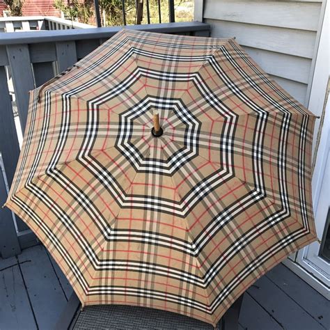 cane handle burberry doorman umbrella|Vintage umbrellas .